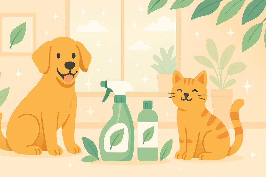 Safe & Sparkly Why Pet-Friendly Cleaning Products Matter