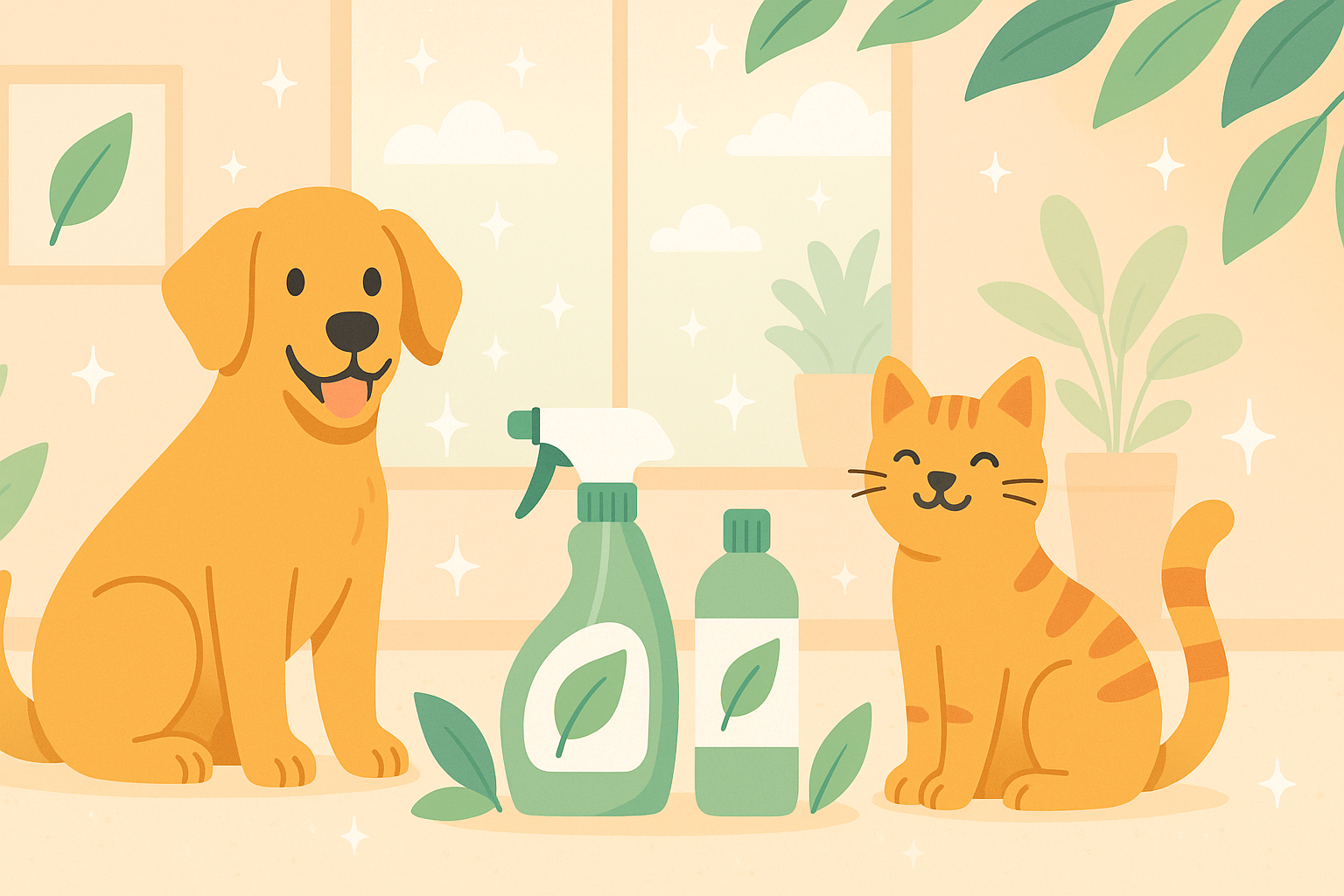 Safe & Sparkly Why Pet-Friendly Cleaning Products Matter